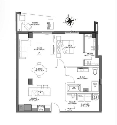 Appartement de 1 chambre à louer à Lévis — photo 12