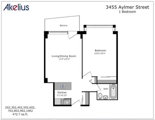 Appartement de 1 chambre à louer à Montreal - Le Plateau-Mont-Royal — photo 14