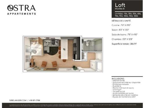 Studio à louer à Québec - La Cité-Limoilou — photo 9