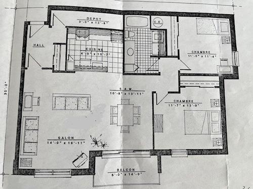 Appartement de 2 chambres à louer à Québec - Sainte-Foy–Sillery–Cap-Rouge — photo 7