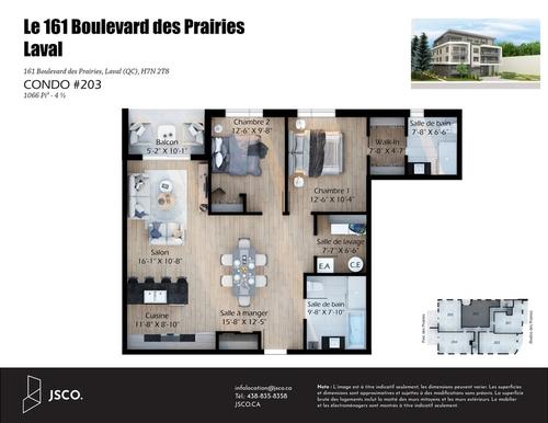2 bedrooms apartment for rent in Laval — photo 2