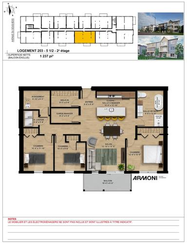Appartement de 3 chambres à louer à Québec - La Cité-Limoilou — photo 14