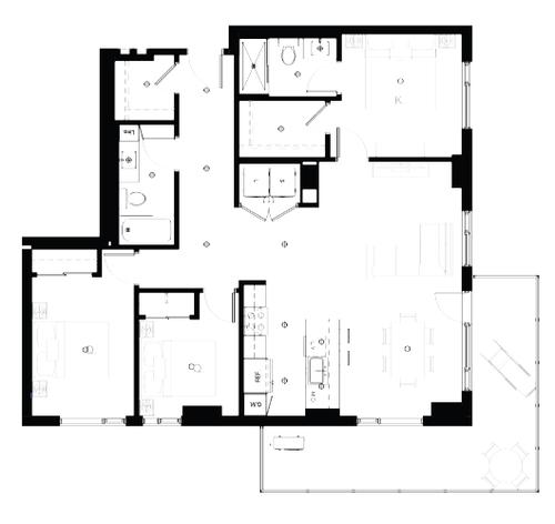 Appartement de 3 chambres à louer à Laval — photo 31