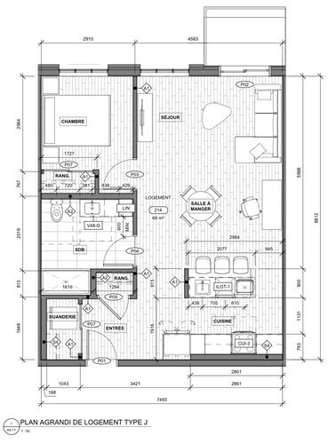 Appartement de 1 chambre à louer à Gatineau — photo 4