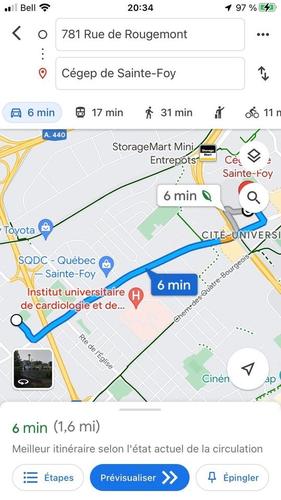 Studio à louer à Québec - Sainte-Foy–Sillery–Cap-Rouge — photo 11
