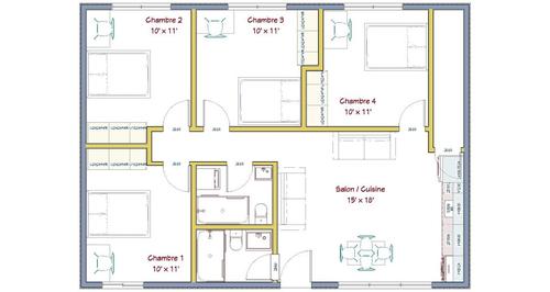 4 bedrooms apartment for rent in Sherbrooke — photo 2