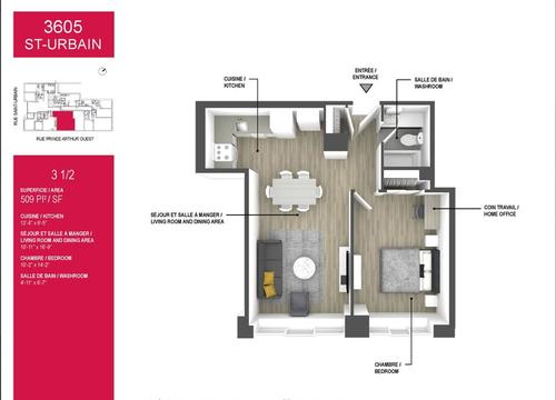 1 bedroom apartment for rent in Montreal - Le Plateau-Mont-Royal — photo 7