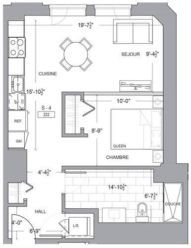 1 bedroom apartment for rent in Montréal — photo 6