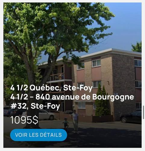 Appartement de 2 chambres à louer à Québec - Sainte-Foy–Sillery–Cap-Rouge — photo 3