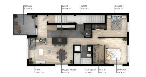 2 bedrooms apartment for rent in Québec - La Cité-Limoilou — photo 8