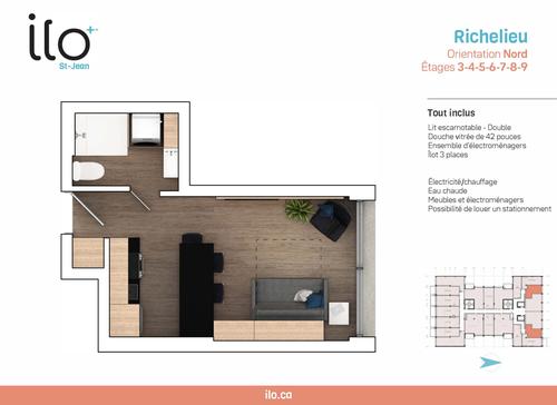 1 bedroom apartment for rent in Québec - La Cité-Limoilou — photo 11