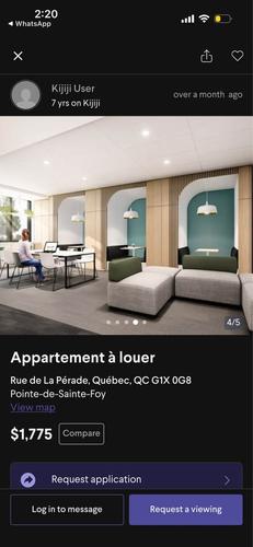 Appartement de 2 chambres à louer à Québec - Sainte-Foy–Sillery–Cap-Rouge — photo 4