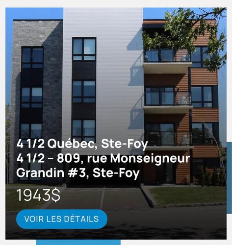 2 bedrooms apartment for rent in Québec - Sainte-Foy–Sillery–Cap-Rouge — photo 3