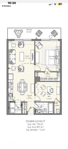 Appartement de 2 chambres à louer à Québec - Sainte-Foy–Sillery–Cap-Rouge — photo 2