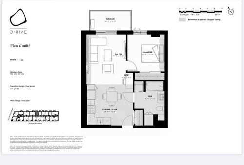 Appartement de 1 chambre à louer à Montréal — photo 2