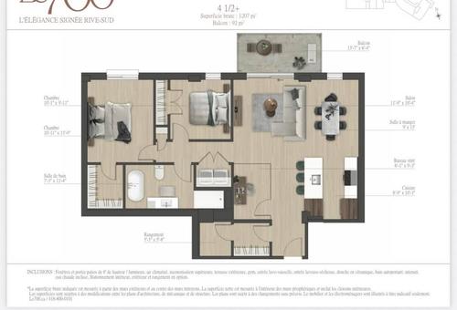 Appartement de 2 chambres à louer à Lévis — photo 9