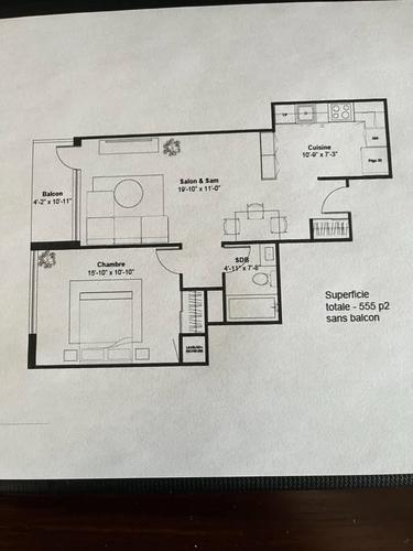 Appartement de 1 chambre à louer à Gatineau — photo 4