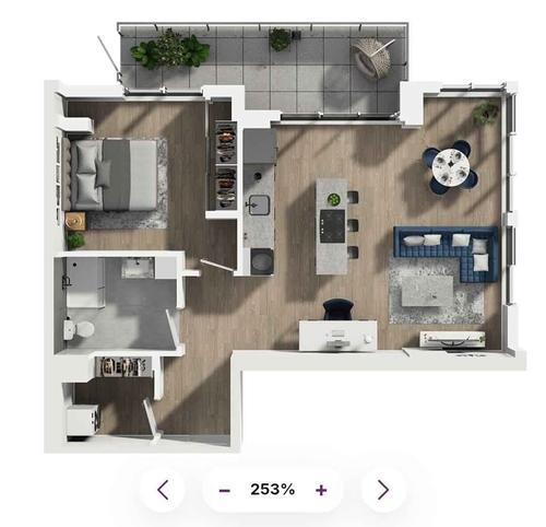 Appartement de 1 chambre à louer à Gatineau — photo 2