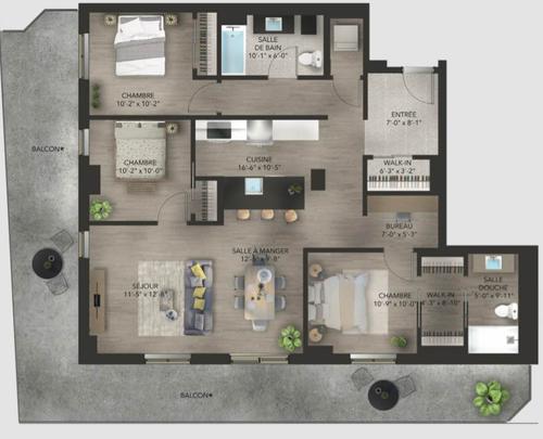 Appartement de 3 chambres à louer à Québec - Sainte-Foy–Sillery–Cap-Rouge — photo 10
