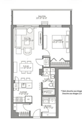 Appartement de 1 chambre à louer à Québec - La Cité-Limoilou — photo 2