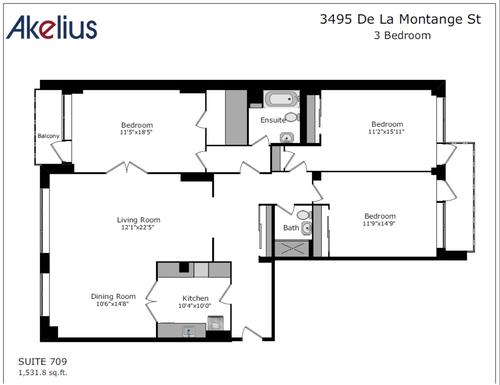3 bedrooms apartment for rent in Montreal - Ville-Marie — photo 12