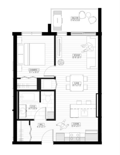 1 bedroom apartment for rent in Québec - Beauport — photo 6