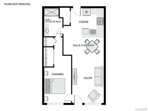 Appartement de 1 chambre à louer à Montreal - Ville-Marie — photo 14