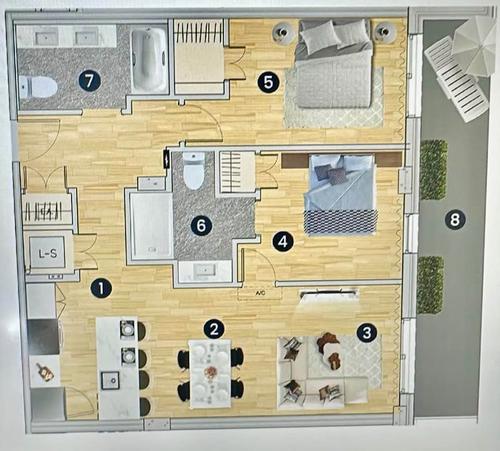 Appartement de 2 chambres à louer à Québec - Sainte-Foy–Sillery–Cap-Rouge — photo 9