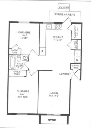 Appartement de 2 chambres à louer à Longueuil — photo 11