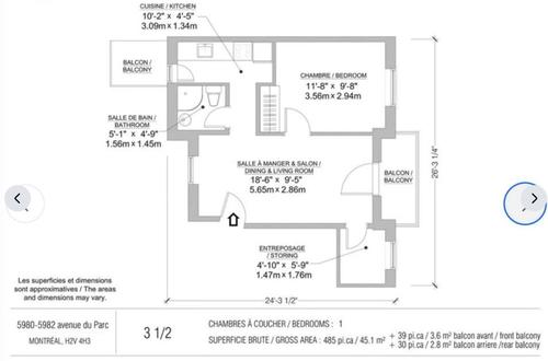 Appartement de 1 chambre à louer à Montreal - Le Plateau-Mont-Royal — photo 10