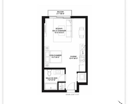 1 bedroom apartment for rent in Montreal - Ville-Marie — photo 8