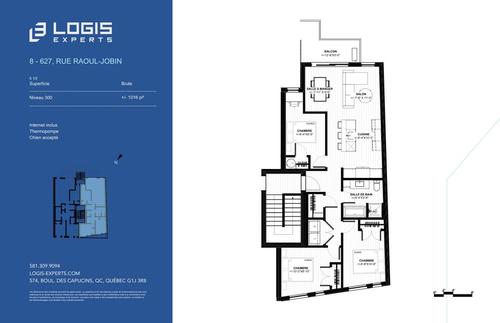 Appartement de 3 chambres à louer à Québec - La Cité-Limoilou — photo 13