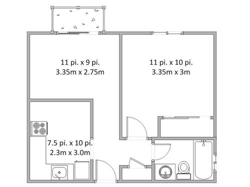 Appartement de 1 chambre à louer à Longueuil — photo 4