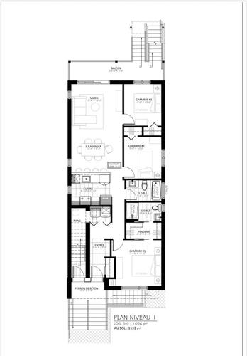 3 bedrooms apartment for rent in Laval — photo 4