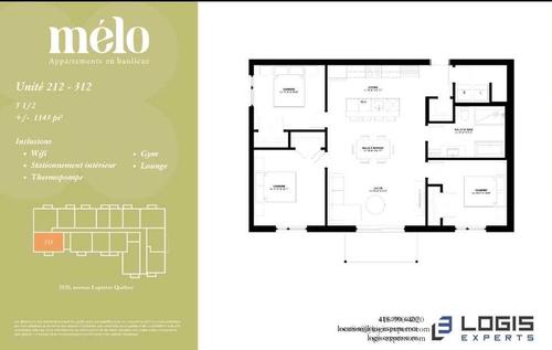 Appartement de 3 chambres à louer à Québec - La Haute-Saint-Charles — photo 9