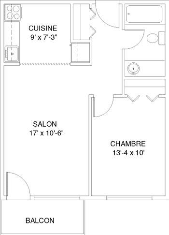 1 bedroom apartment for rent in Montreal - Rosemont–La Petite-Patrie — photo 8