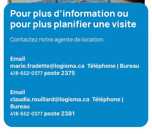 Appartement de 2 chambres à louer à Lévis — photo 2