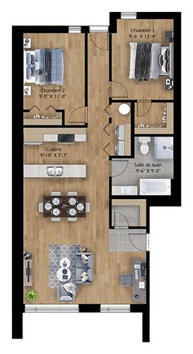 2 bedrooms apartment for rent in Gatineau — photo 11