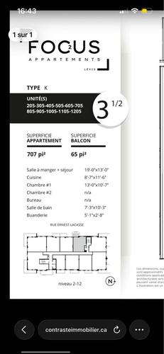 1 bedroom apartment for rent in Lévis — photo 9