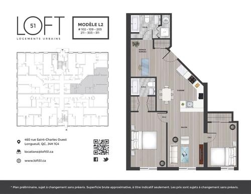 2 bedrooms apartment for rent in Longueuil — photo 25
