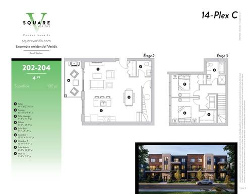 Appartement de 2 chambres à louer à Laval — photo 13