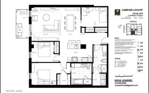 Appartement de 3 chambres à louer à Québec - Sainte-Foy–Sillery–Cap-Rouge — photo 2